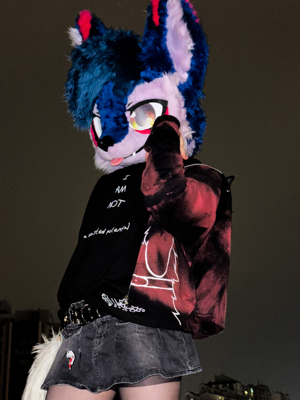 Guardian Wolf Hooded Jacket