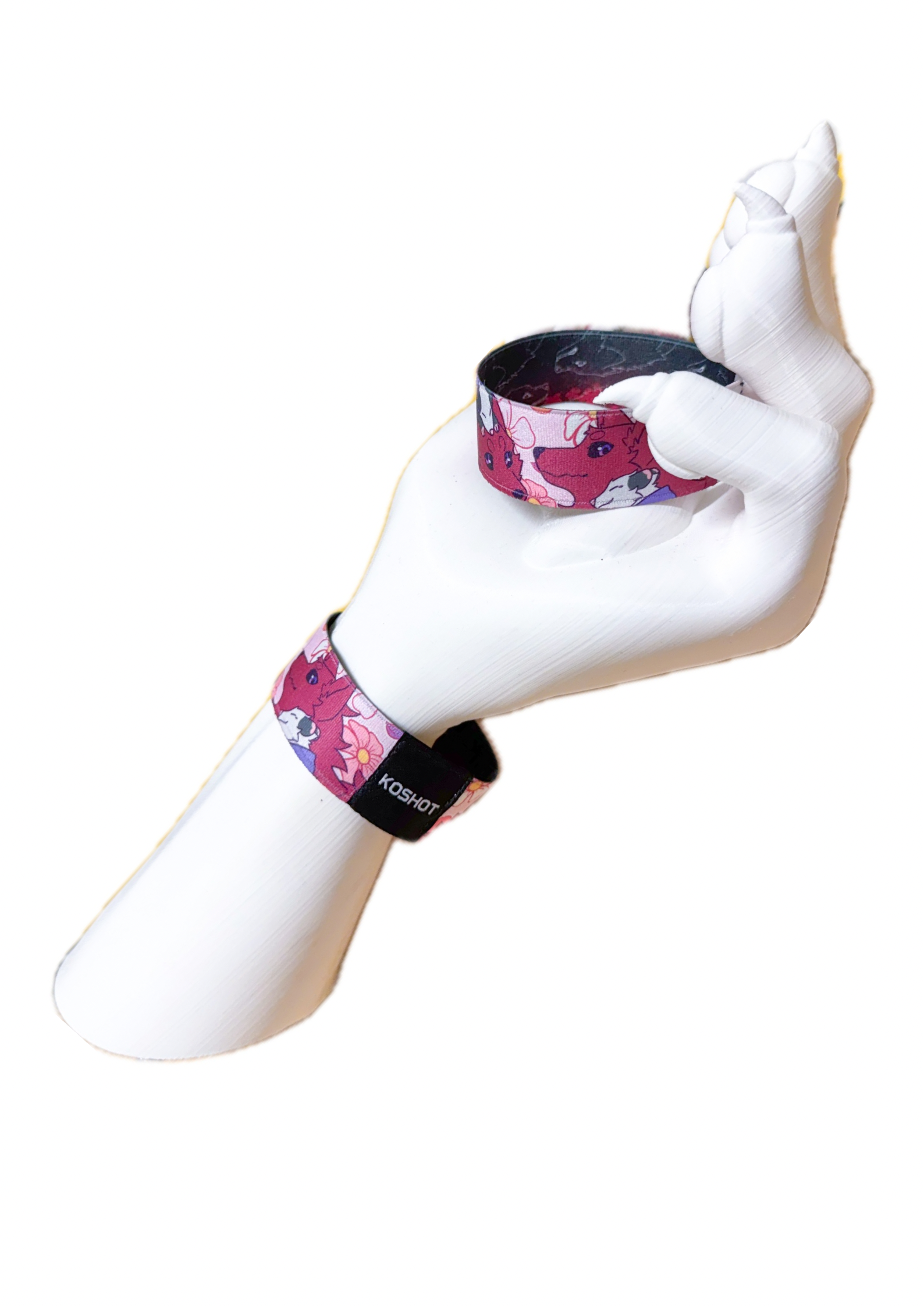 Wolf and Possum Wristband